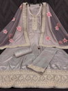 VINAY NOORMAHAL Dola Silk with jari dori codding work Heavy Designer Salwar Suit